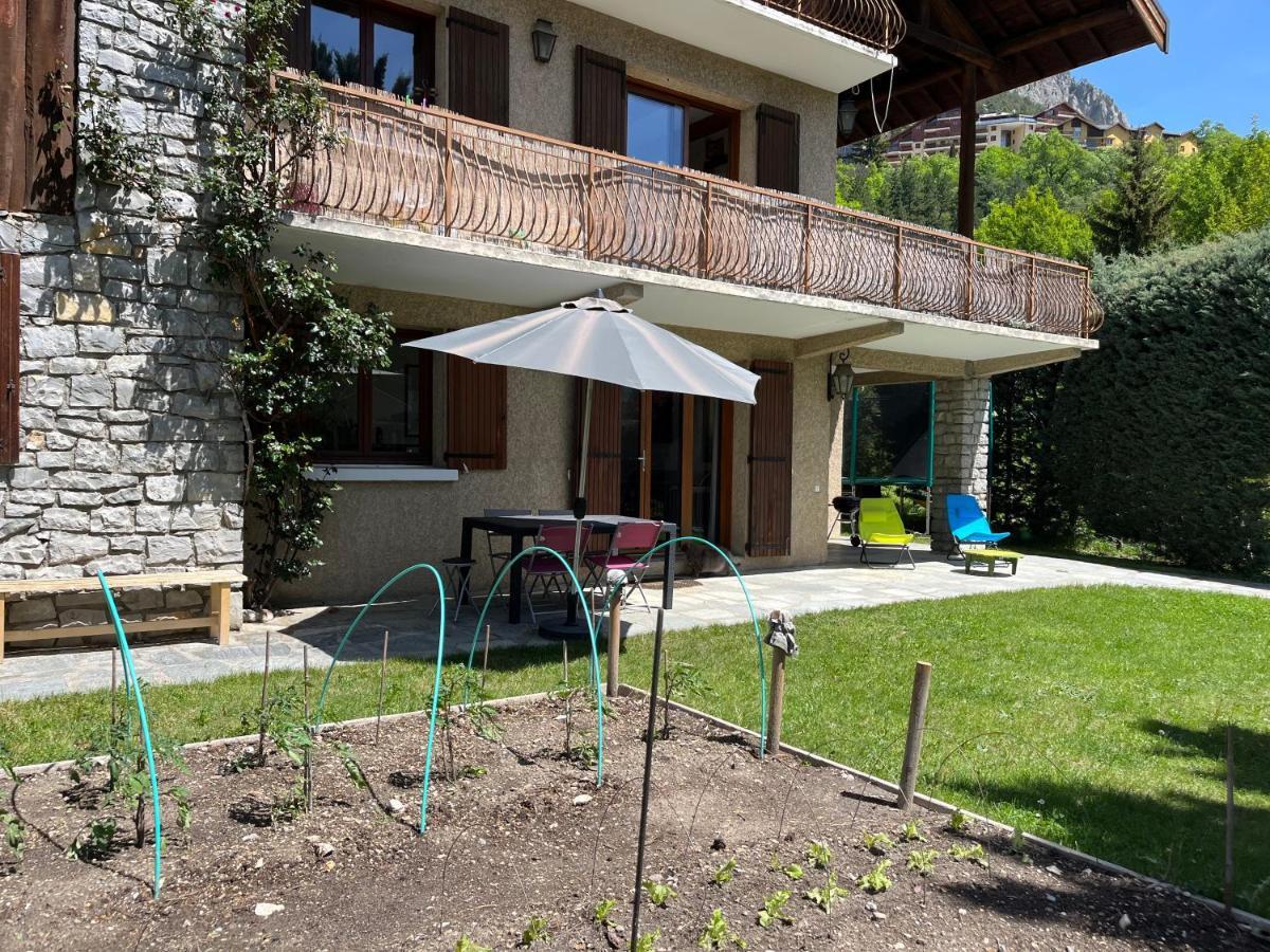 Appartement Rez De Jardin, 2 Chambres/ 4 Personnes, Garage. Briancon  Bagian luar foto